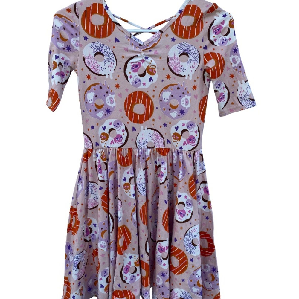 Kids Dress with Fun HALLOWEEN Print